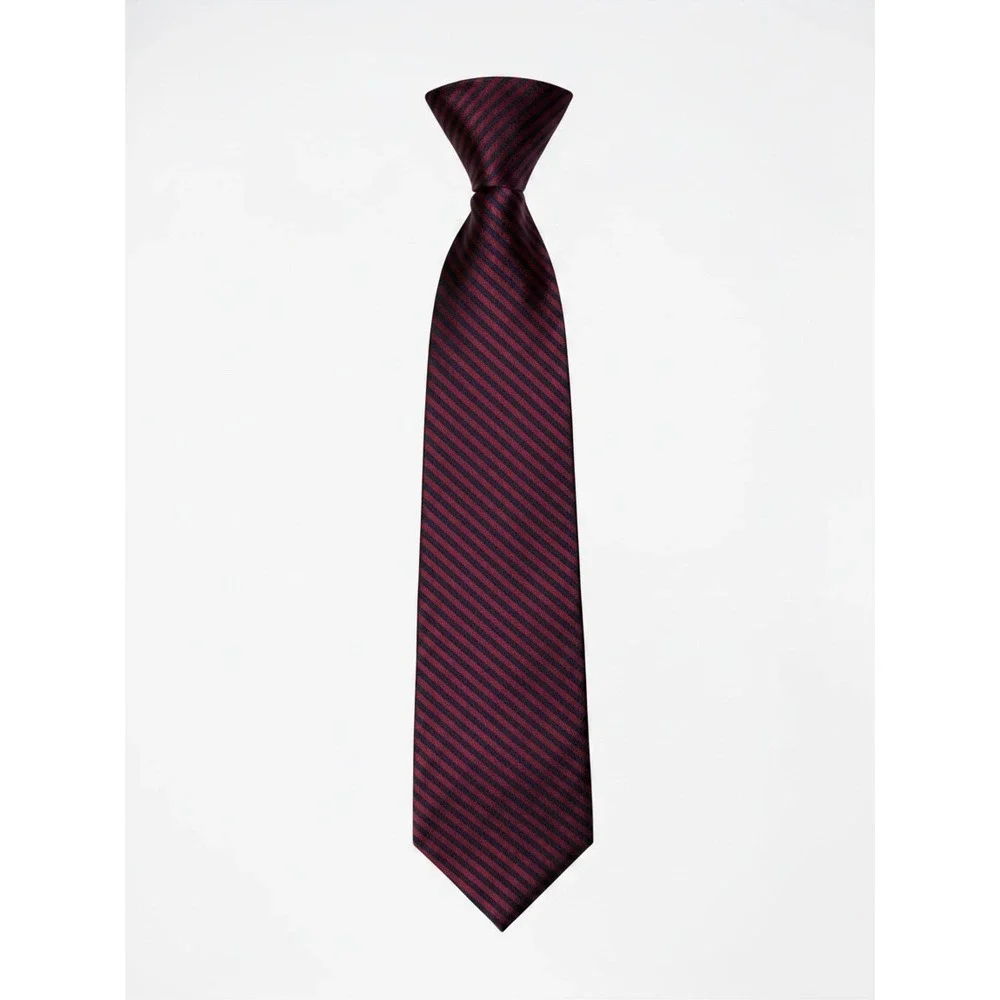 Brooks Brothers 185th Anniversary Silk Tie Burgundy Navy Repp Stripe Limited